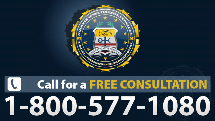 Private investigation by former Federal agents. Martin Investigative Services. (800) 577-1080